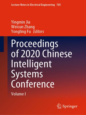 cover image of Proceedings of 2020 Chinese Intelligent Systems Conference